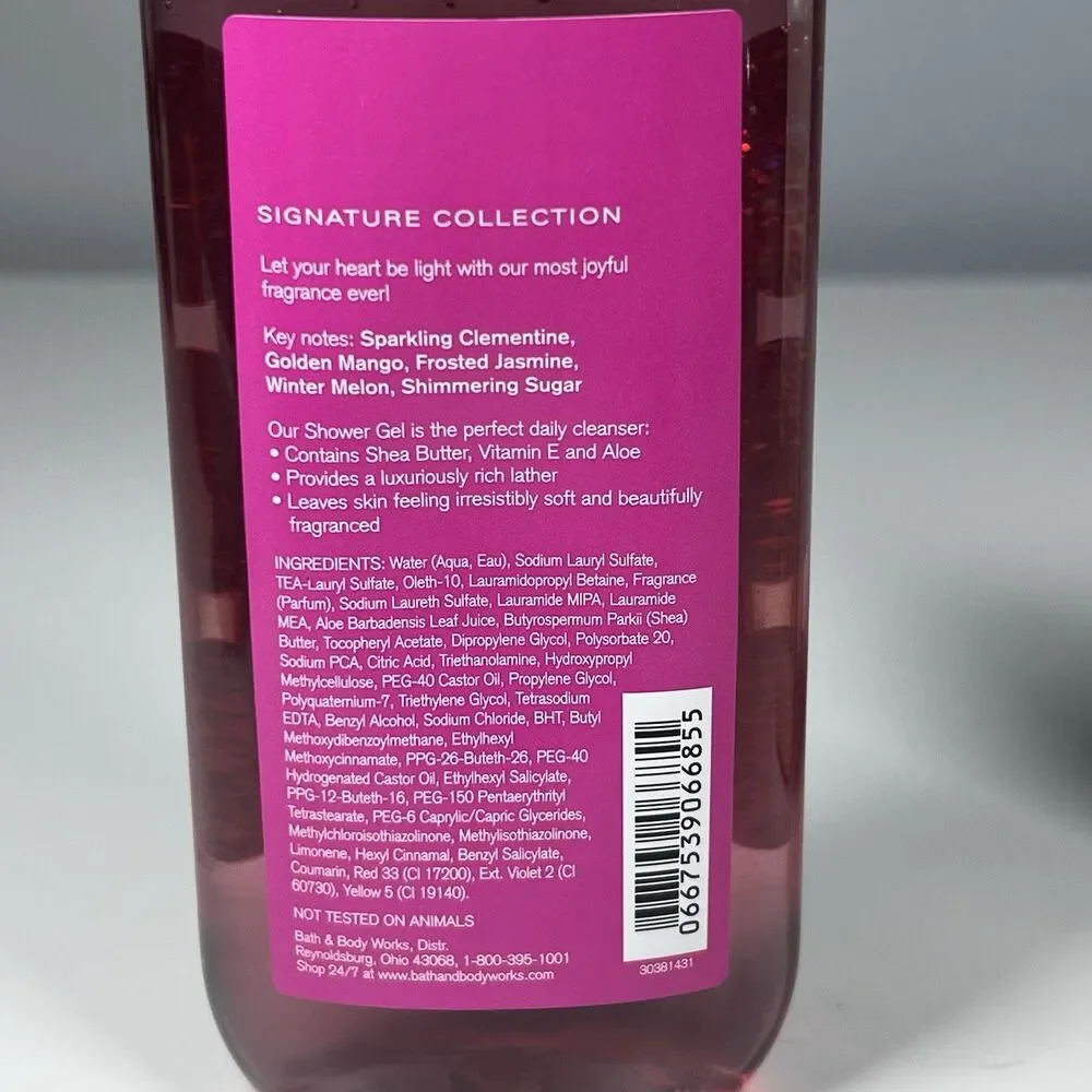 Bath & Body Works bath body